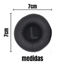 Par Almofada Espuma Para Fone Serve Compatível Jbl Tune600 Bt T500 T510bt T450 T450bt Rosa Azul Branco Preto