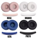 Par Almofada Espuma Para Fone Serve Compatível Jbl Tune600 Bt T500 T510bt T450 T450bt Rosa Azul Branco Preto