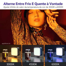 Iluminação Fotográfica Noturna De Preenchimento LED Luz De Vídeo De Lâmpada Portátil De Fotografia