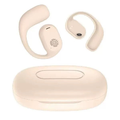 Fone de ouvido TWS com condução óssea, sem fio, Bluetooth 5.3, clip-on, display digital, redução de ruído verdadeira -B8