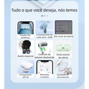 Fone Bluetooth Pro5 Premium | Imersão Total c Cancelamento Ruído Qualidade Superior p iPhoneAndroid