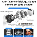 Fone Bluetooth Pro5 Premium | Imersão Total c Cancelamento Ruído Qualidade Superior p iPhoneAndroid