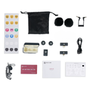 Microfone Lapela Bluetooth sem fio Hollyland Lark M2 Versão Lighting USB-C Câmera Combo Duo Original