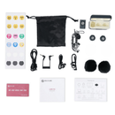 Microfone Lapela Bluetooth sem fio Hollyland Lark M2 Versão Lighting USB-C Câmera Combo Duo Original