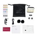Microfone Lapela Bluetooth sem fio Hollyland Lark M2 Versão Lighting USB-C Câmera Combo Duo Original
