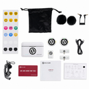 Microfone Lapela Bluetooth sem fio Hollyland Lark M2 Versão Lighting USB-C Câmera Combo Duo Original