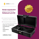 Case Caixa Estojo Para Organizar Microfone Hollyland Lark M2 Caixa protetora para transporte e organização