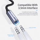 Essager 3.5 Mm Jack AUX Para USB C Cabo Adaptador 3.5 Conversor De Áudio Fone De Ouvido Com DAC