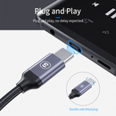 Essager 3.5 Mm Jack AUX Para USB C Cabo Adaptador 3.5 Conversor De Áudio Fone De Ouvido Com DAC